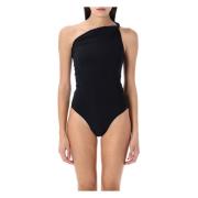 Zwarte Twist Bather Badkleding Dameskleding Rick Owens , Black , Dames