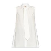 Oversized shirt Y-3 , White , Dames