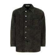 Denim Manni Shirt Namacheko , Black , Heren