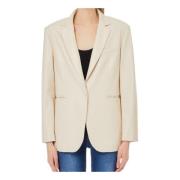 Beige Knoopjasje Klassieke Stijl Liu Jo , Beige , Dames