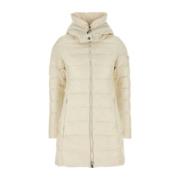 Stijlvolle Ivoor Nylon Donsjas Tatras , White , Dames