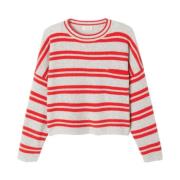 Stijlvolle Pullover Rax18G American Vintage , Multicolor , Dames