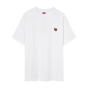 Geborduurd Pop Shirt Kenzo , White , Heren