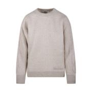 Ronde Hals Sweatshirt in Albino Max Mara , Beige , Dames