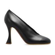 Leren hakken schoenen Moschino , Black , Dames