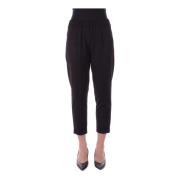 Verstelbare Taille Zwarte Broek H2O , Black , Dames