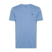 Korte Mouw T-Shirt Collectie Polo Ralph Lauren , Blue , Heren