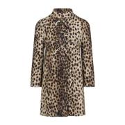 Animalier Jas voor Stijlvolle Look Valentino , Multicolor , Dames