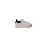 Leren en Stoffen Sneaker Dames Collectie ASH , White , Dames