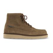 Suede Mid Laarzen Sebago , Brown , Heren