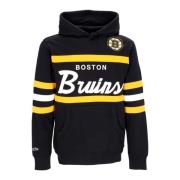 Boston Bruins Head Coach Hoodie Mitchell & Ness , Multicolor , Heren