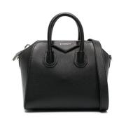 Zwarte Antigona Mini Tas Givenchy , Black , Dames