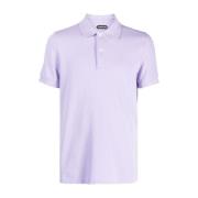 Polo Shirts Tom Ford , Purple , Heren