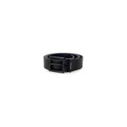 Stijlvolle Luxe Leren Riem Collectie Antony Morato , Black , Heren