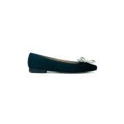 Suède Ballerina met Accessoire Prosperine , Black , Dames