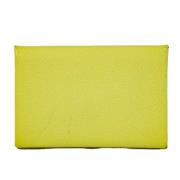 Pre-owned Leather wallets Hermès Vintage , Yellow , Dames