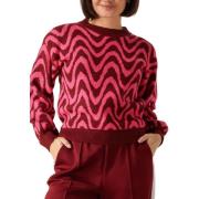 Roze Gebreide Sweater Blaise Ydence , Pink , Dames