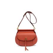 Oversized Tote Tas in Pilar Stijl Gianni Chiarini , Brown , Dames