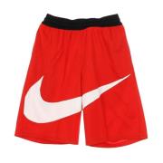 Hybride Basketbalshorts Rood/Wit Lichtgewicht Nike , Red , Heren