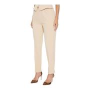 Dames Logo Broek Guess , Beige , Dames