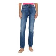 Dames Logo Jeans Guess , Blue , Dames