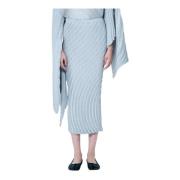 Geplooide Potloodrok Issey Miyake , Gray , Dames