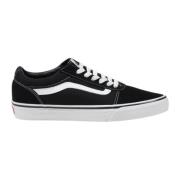 Suede Leren Heren Sneakers Herfst/Winter Vans , Black , Heren