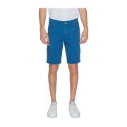 Katoenen Bermuda Shorts Heren Lente/Zomer Collectie Jeckerson , Blue ,...