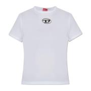 Top T-Uncutie-Long-Od-Q1 Diesel , White , Dames