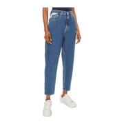 Baggy Jeans Collectie voor Vrouwen Tommy Jeans , Blue , Dames