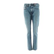 Slim Fit Mid Waist Jeans Diesel , Blue , Heren