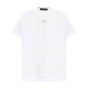 Witte Cool Fit Tee T-shirts Polos Dsquared2 , White , Heren