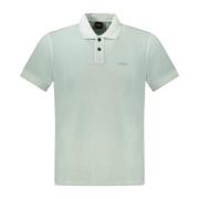 Korte Mouw Polo Shirt Groen Logo Hugo Boss , Green , Heren