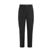 Zwarte Cargo Broek Heren Ripstop Katoen Cruyff , Black , Heren