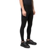 Y-3 Leggings met Logo Adidas , Black , Heren