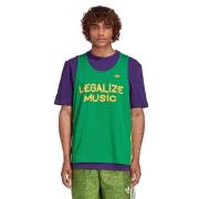 Kerwin Frost DJ Tee Adidas , Green , Heren