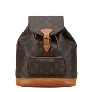 Pre-owned Canvas louis-vuitton-bags Louis Vuitton Vintage , Brown , Da...