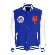 NY Mets Varsity Jack Eco Leer New Era , Blue , Heren