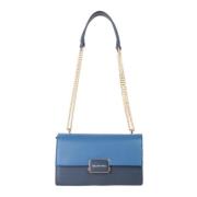 Alpheus Schoudertas Blauw/Avion Valentino by Mario Valentino , Blue , ...