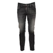 Zwarte Skater Jeans Dsquared2 , Black , Heren