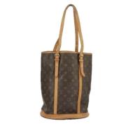 Pre-owned Canvas louis-vuitton-bags Louis Vuitton Vintage , Brown , Da...