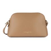 Ritssluiting Halve Maan Tas Sierra Jia Lancaster , Beige , Dames