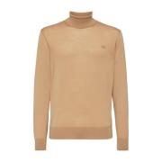 Turtleneck Pullover Sweaters Dsquared2 , Beige , Heren