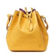 Pre-owned Leather louis-vuitton-bags Louis Vuitton Vintage , Yellow , ...