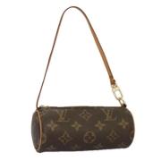 Pre-owned Canvas pouches Louis Vuitton Vintage , Brown , Dames