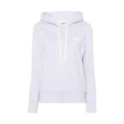 Grijze Logo Print Hoodie Sweatshirt Autry , Gray , Dames