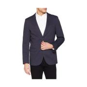 Heren Blazer Jas Camel Active , Blue , Heren