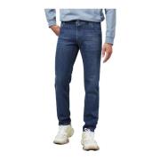 Blauwe Jeans voor Heren Meyer , Blue , Heren