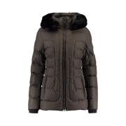 Tijdloze Zwarte Winterjas Wellensteyn , Black , Dames