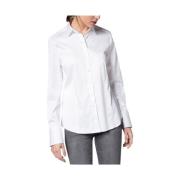 Lange Mouw Blouse 5352 D708 Eterna , White , Dames